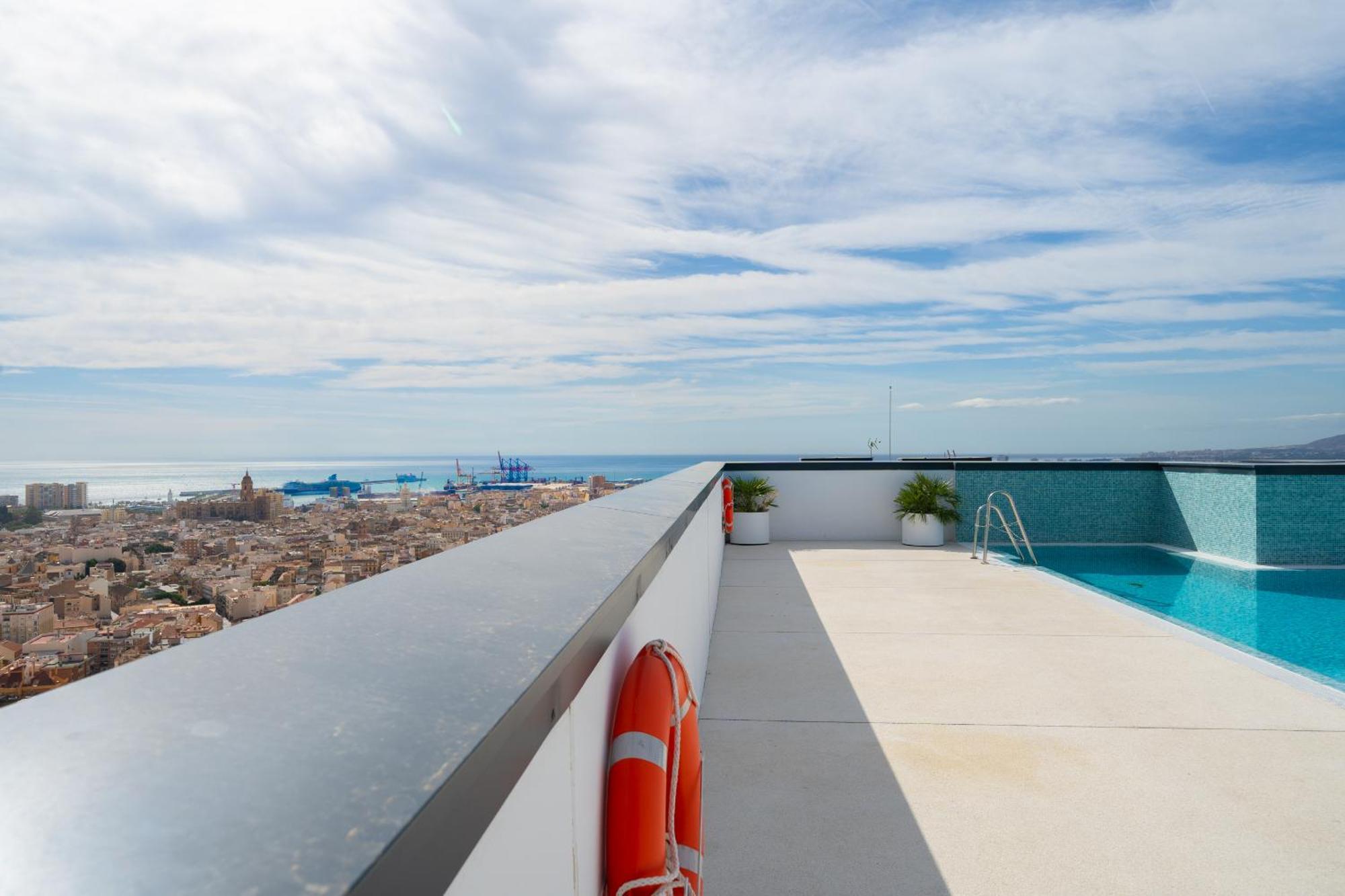 Xpce Urban 4 Malaga Skyline - Free Parking Apartment Exterior foto