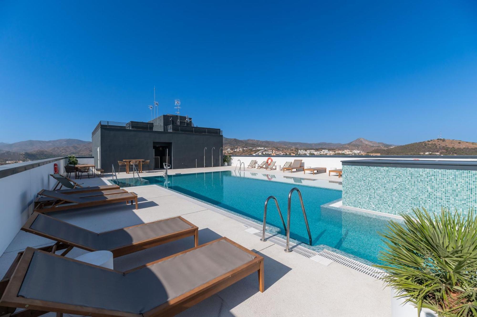 Xpce Urban 4 Malaga Skyline - Free Parking Apartment Exterior foto